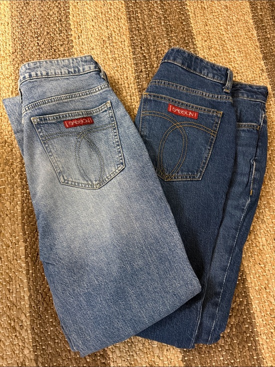Denim - Johnny Was Sasson Both Light and Dark Size 30